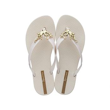 Ipanema Flip Flops Women Wave Ocean Beige 896140ZNX Ireland